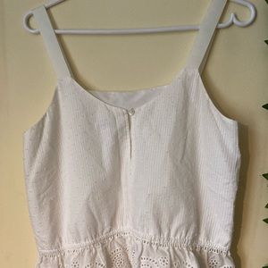 Cute cotton peplum top
